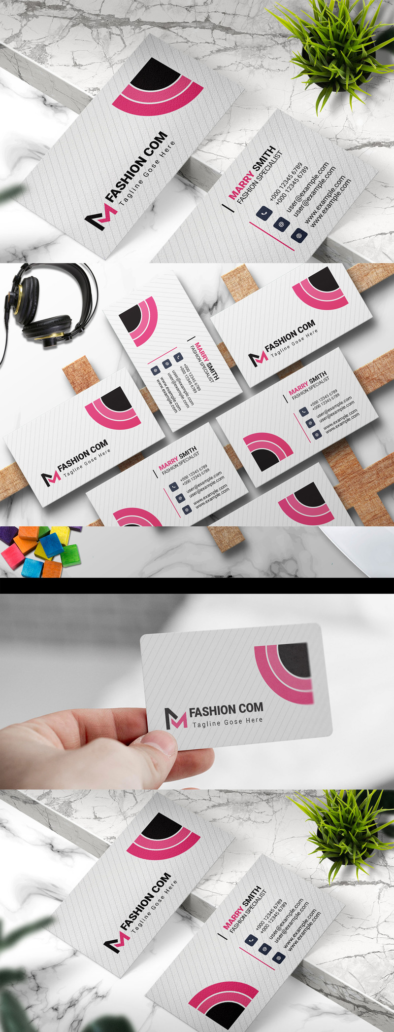 Fashion Designer Business Card - Features Image 1