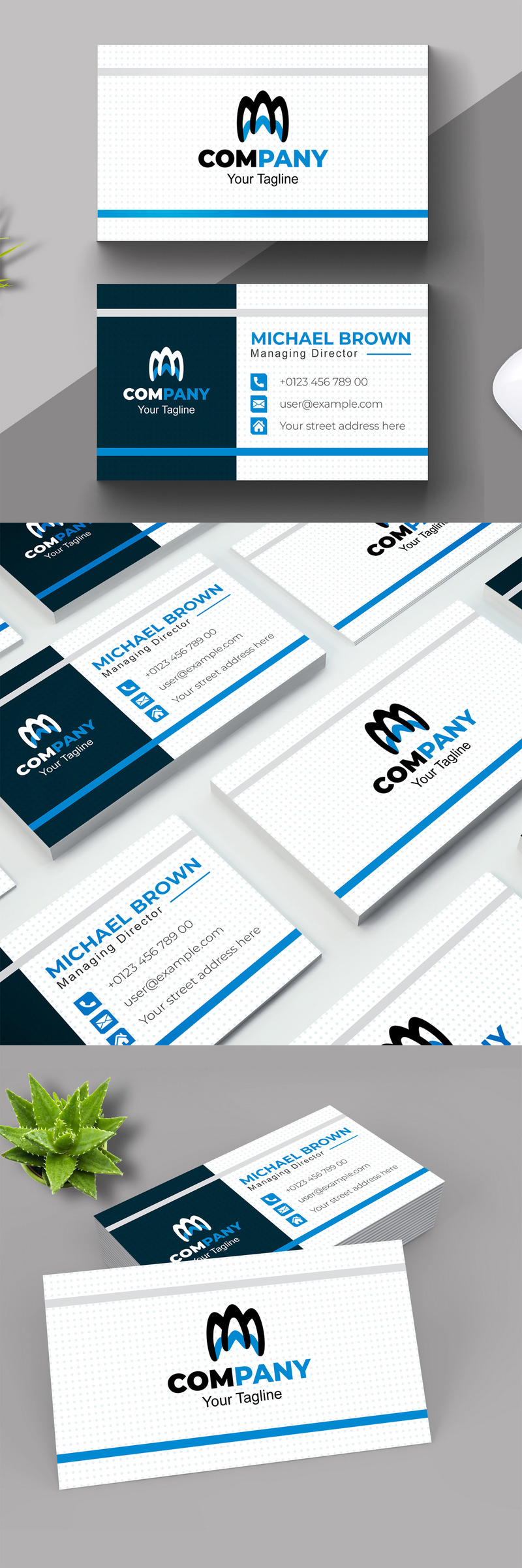 Image 2 for Company Business Cards Templates