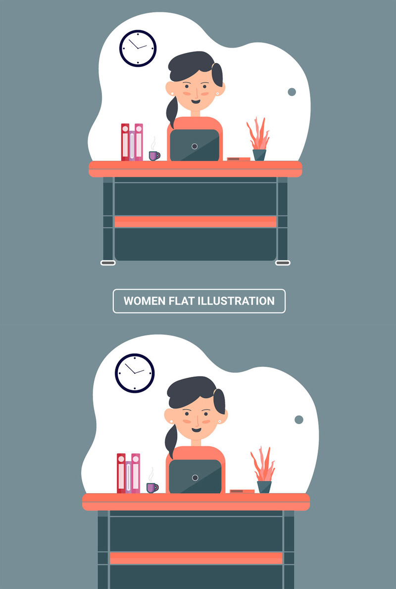 Irodai íróasztal Vector Design - Features Image 1