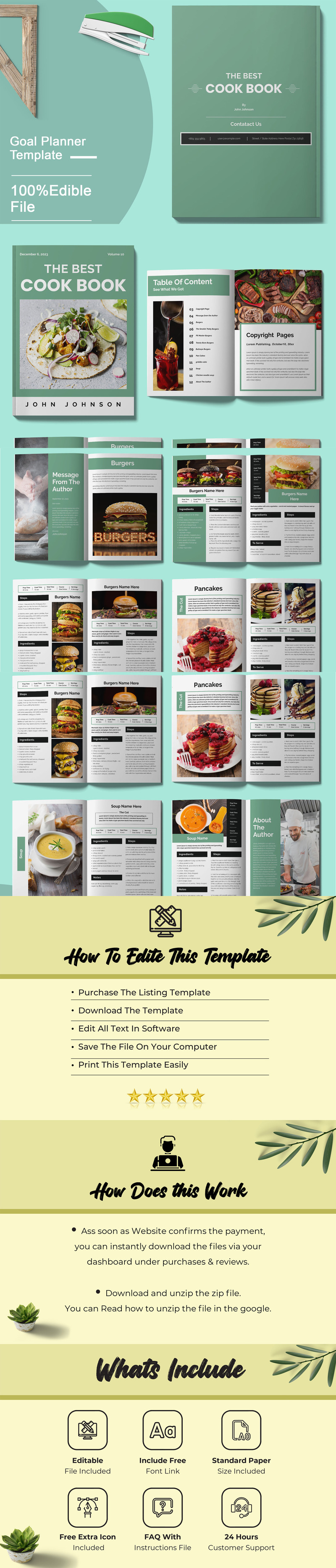 Modelos de livros de receitas - Features Image 1