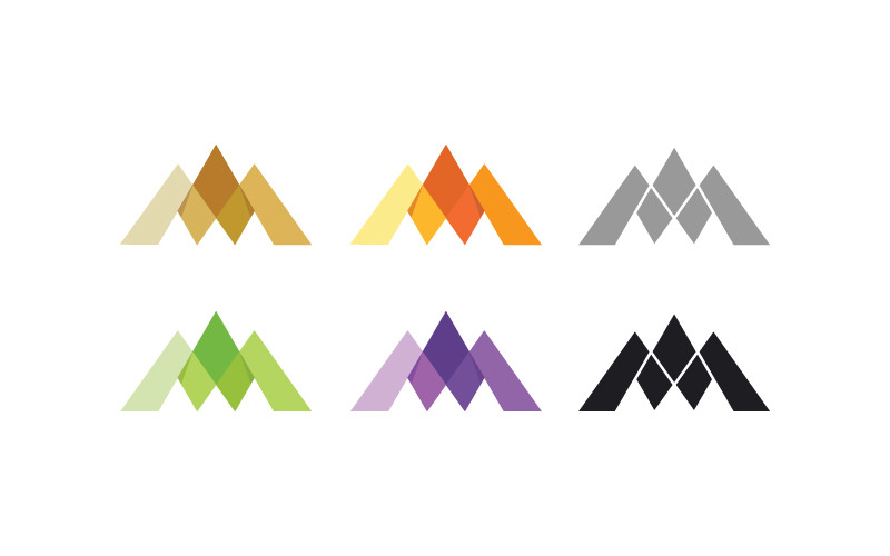 Logotipo de Apex Mountain o diseño de logotipo Letter AM MA - Características Imagen 6