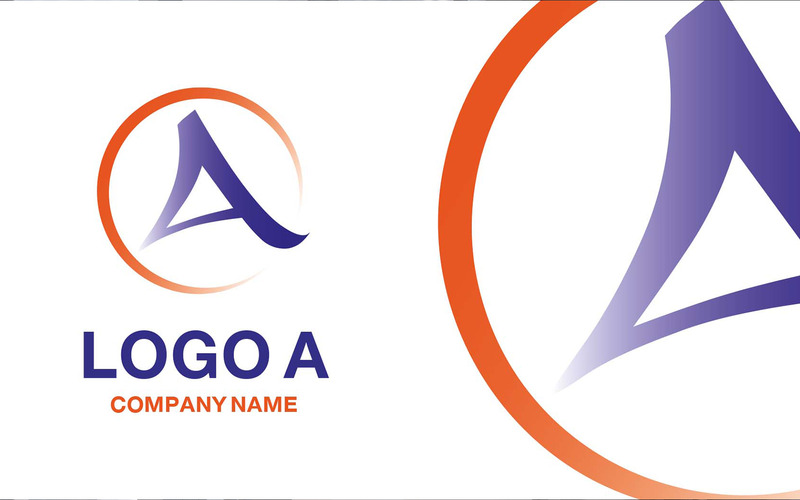Letter A logo Design Letter Design - Features Image 3