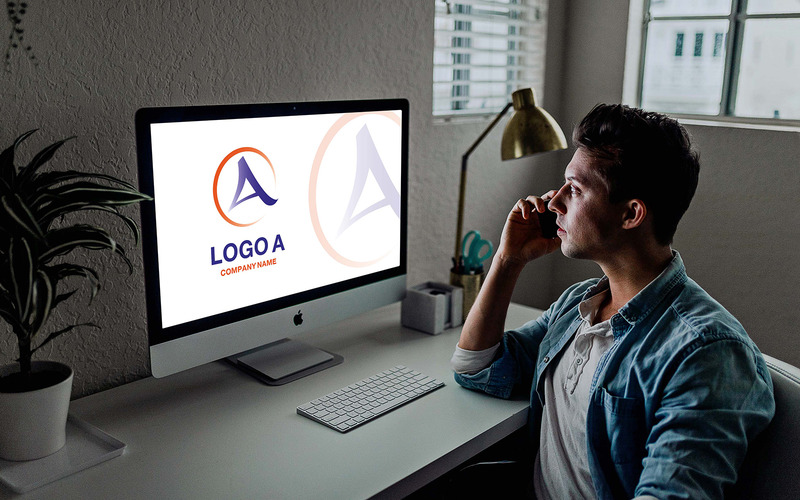 Letter A logo Design Letter Design - Features Image 1
