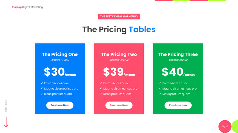 Digital Marketing PowerPoint - Features Image 17