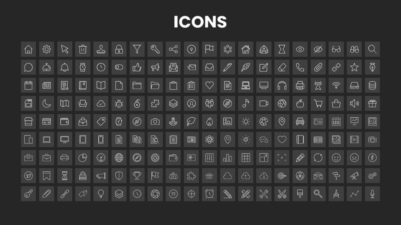 Посмотрите шаблон бизнес-презентации - Features Image 72