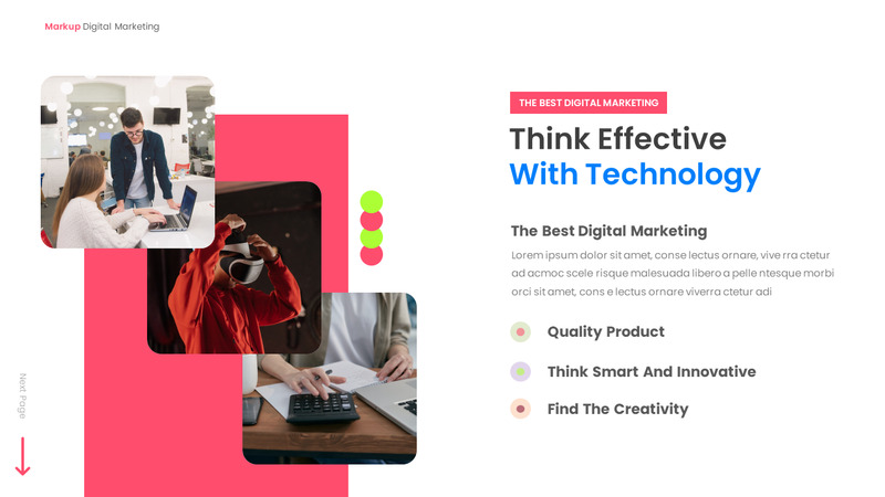 Digital Marketing PowerPoint - Features Image 9