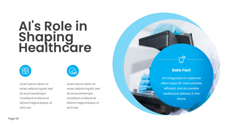 Доктор - презентація Ai HealthCare - Features Image 9