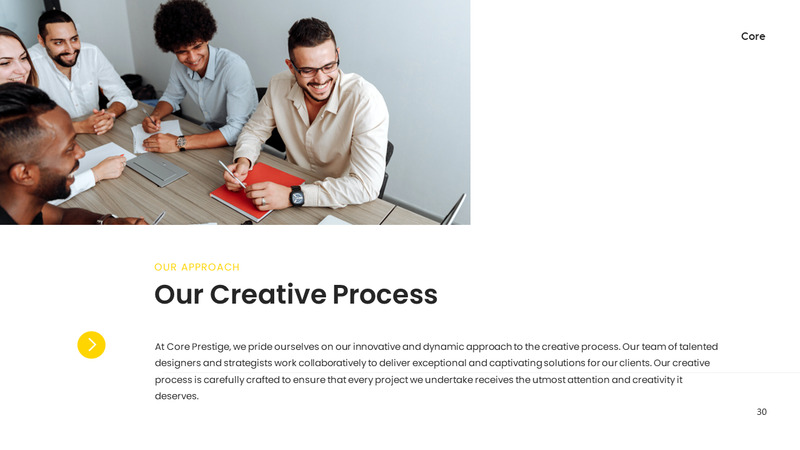 Core - Company Profile Presentation - Features Image 30
