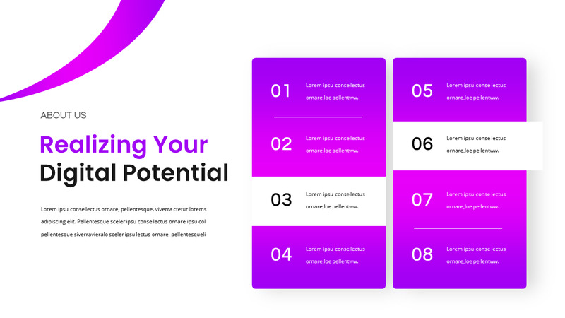 Oval Agency - Business Presentation - Features Image 22