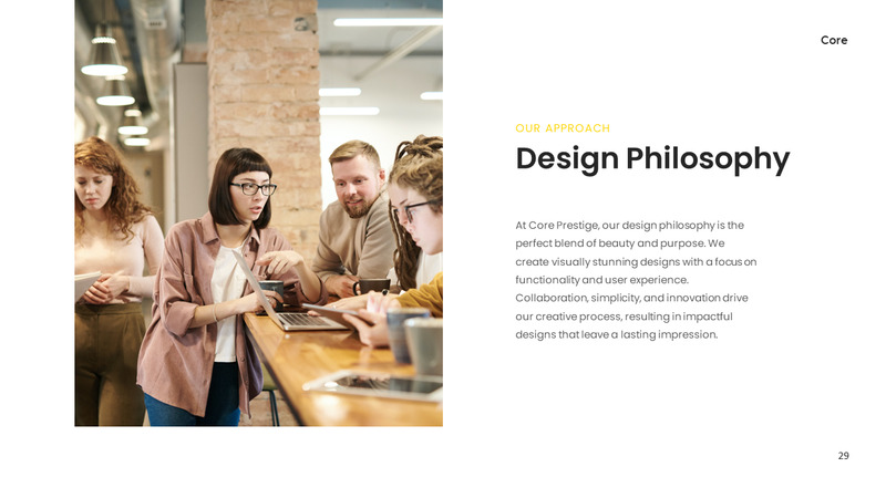 Core - Company Profile Presentation - Features Image 29