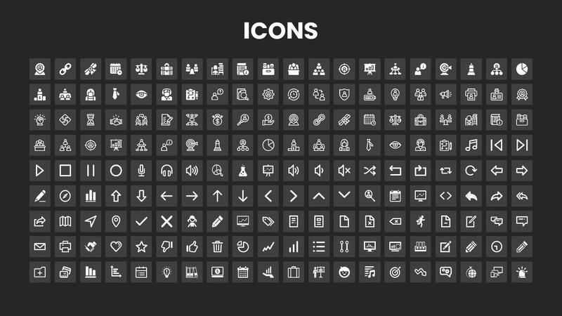 Посмотрите шаблон бизнес-презентации - Features Image 63