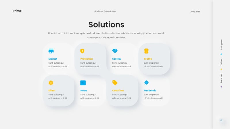 Prime — uniwersalna prezentacja biznesowa - Obraz funkcji 16