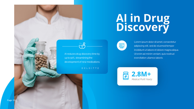 Доктор - презентація Ai HealthCare - Features Image 5