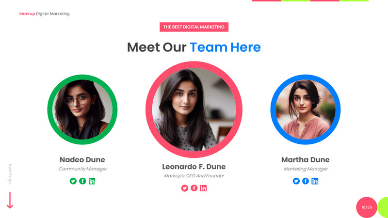 Digital Marketing PowerPoint - Features Image 18