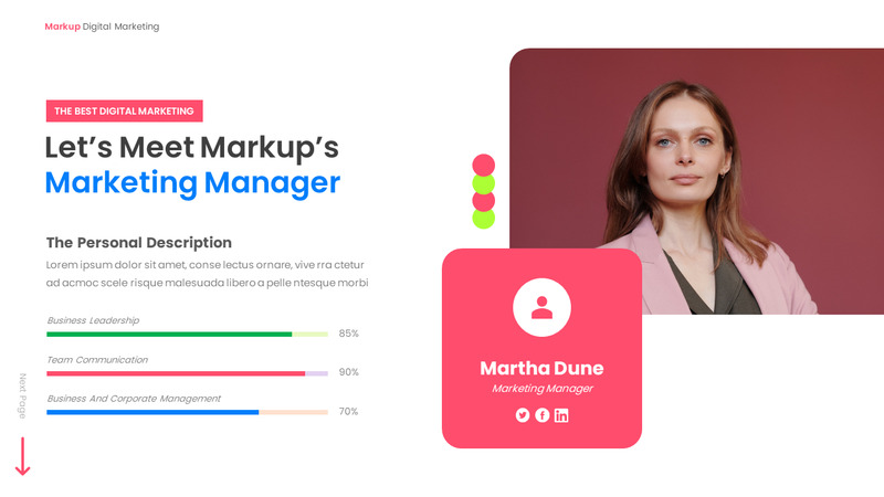 Digital Marketing PowerPoint - Features Image 19