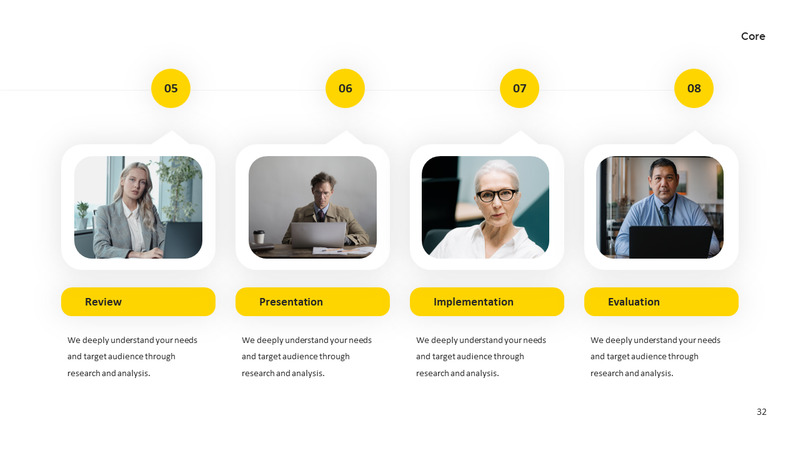Core - Company Profile Presentation - Features Image 32