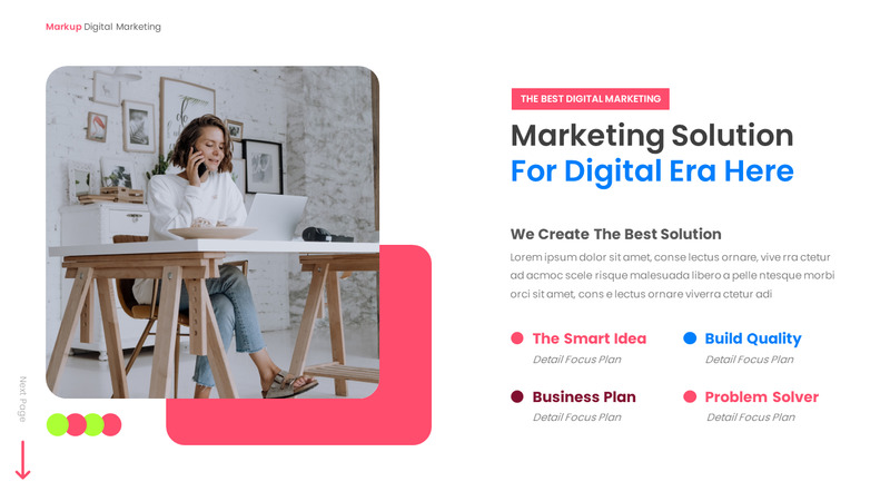 Digital Marketing PowerPoint - Features Image 7