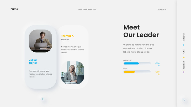Prime — uniwersalna prezentacja biznesowa - Obraz funkcji 18
