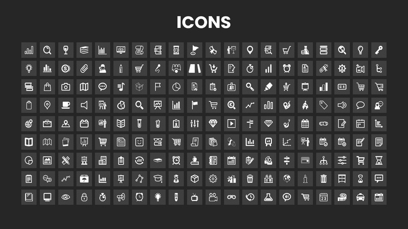 Посмотрите шаблон бизнес-презентации - Features Image 64