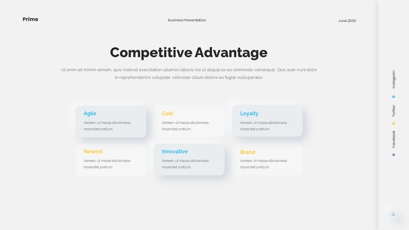 Prime — uniwersalna prezentacja biznesowa - Obraz funkcji 14