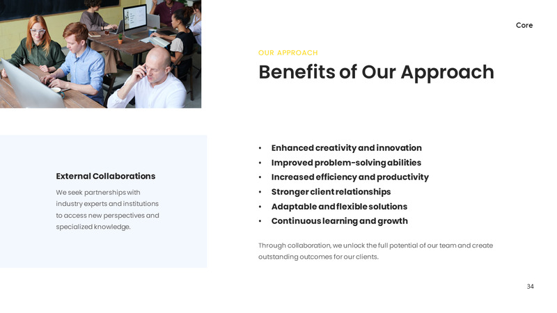 Core - Company Profile Presentation - Features Image 34
