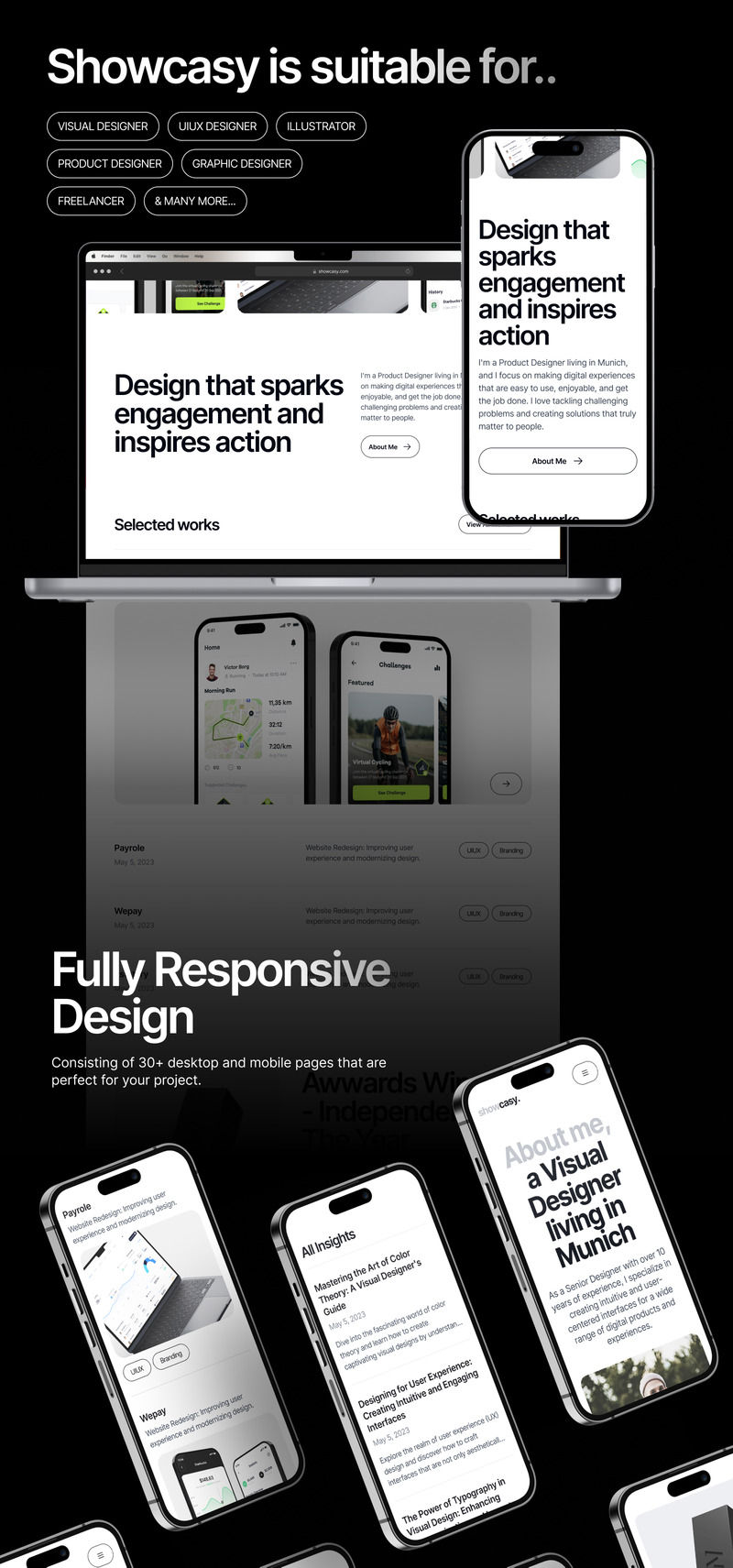 Showcasy - A Personal Portfolio Website - Features Image 2
