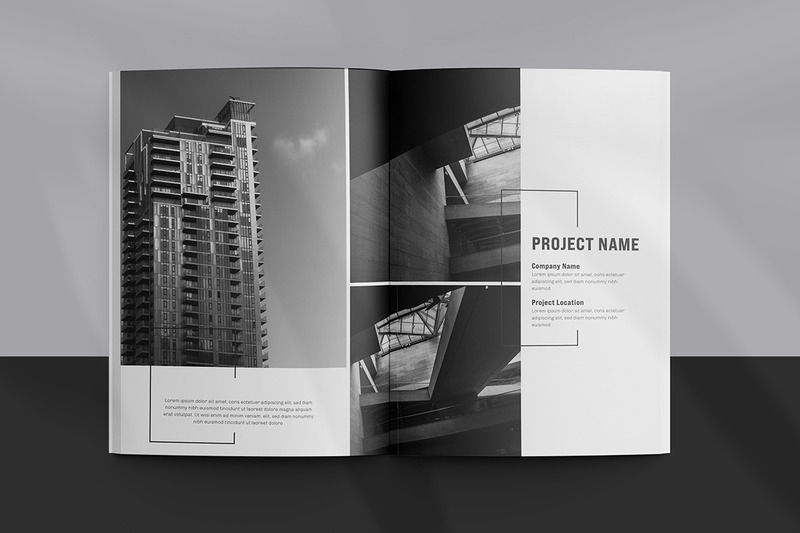 Architecture Portfolio Template or Portfolio Brochure layout - Features Image 4