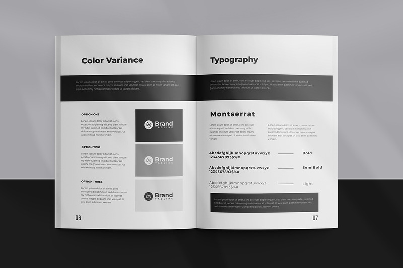 Brand Guidelines with Black Accents - Features Image 4