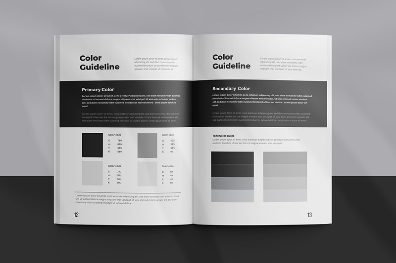 Brand Guidelines with Black Accents - Features Image 7