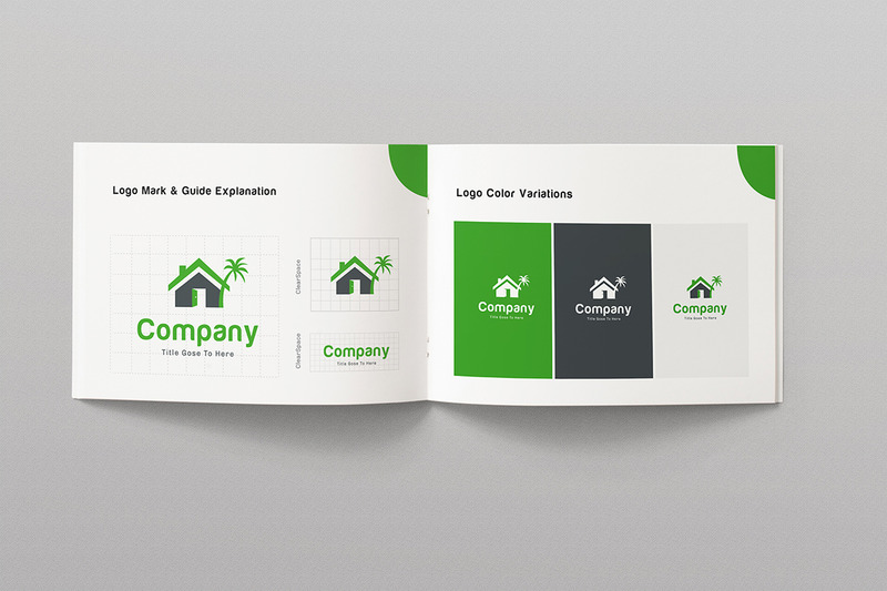 Brand Guidelines Template and logo Guideline Template
