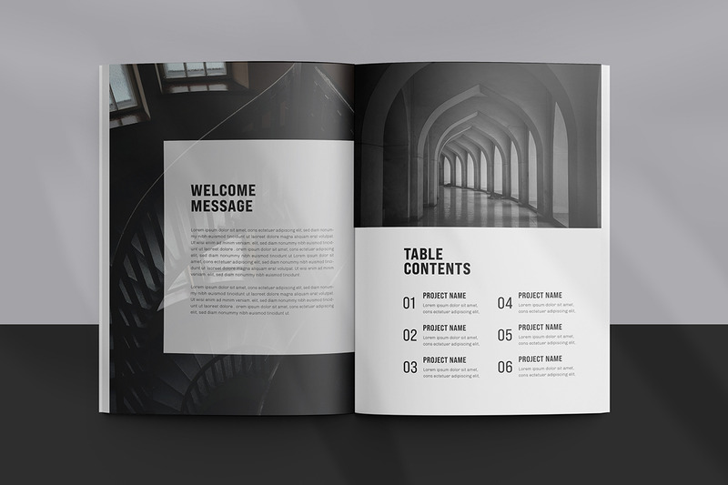 Architecture Portfolio or 12 Pages Architecture Portfolio Template - Features Image 2