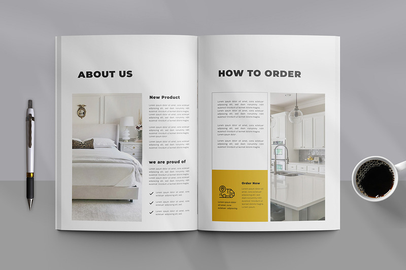 Product catalog furniture layout template - Features Image 2