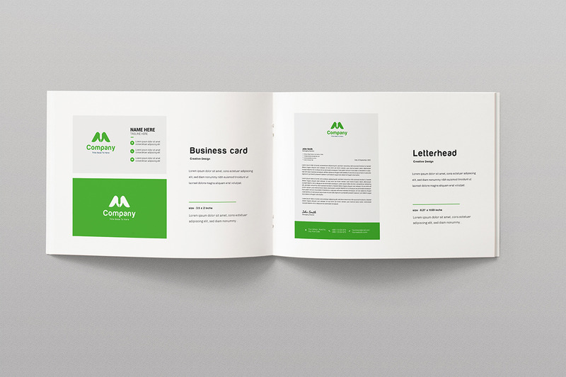 Brand Guidelines Template and logo Guideline Template