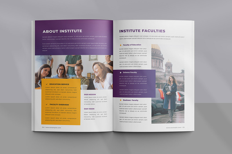 Education Brochure Template Design - Features Image 3
