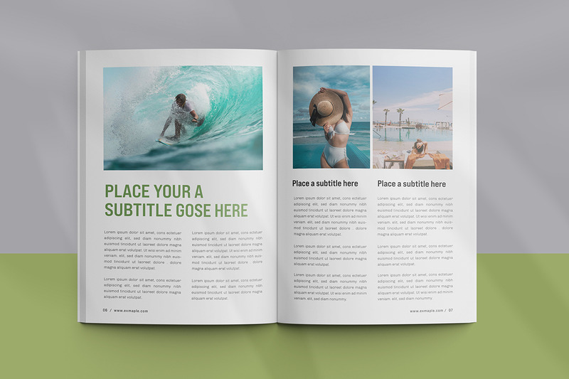 Travel eBook layout Template - Features Image 4