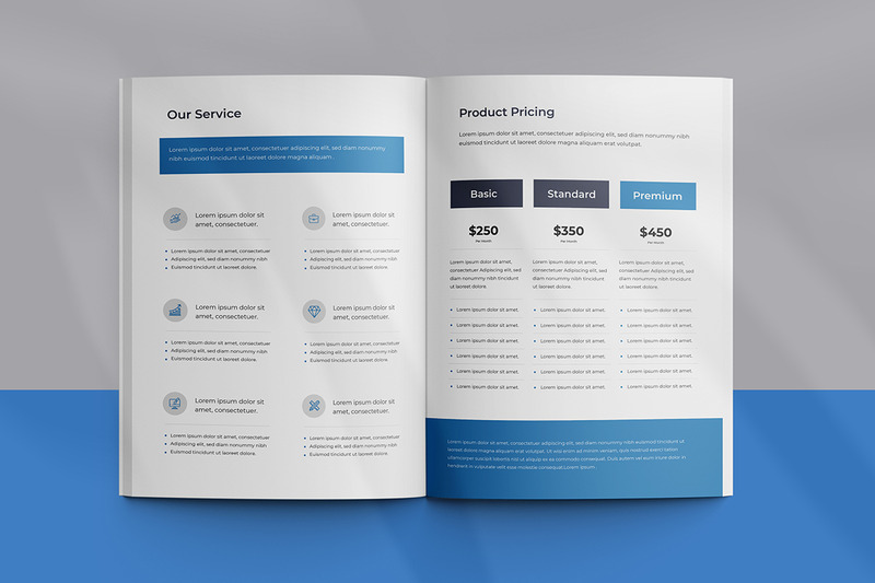 Business Plan and Business Plan Brochure Layout - Features Image 4
