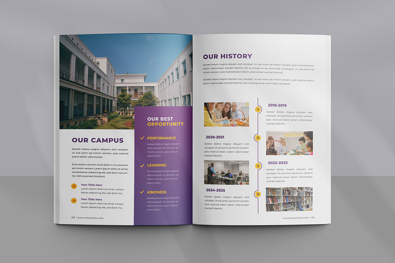 Education Brochure Template Design - Features Image 5