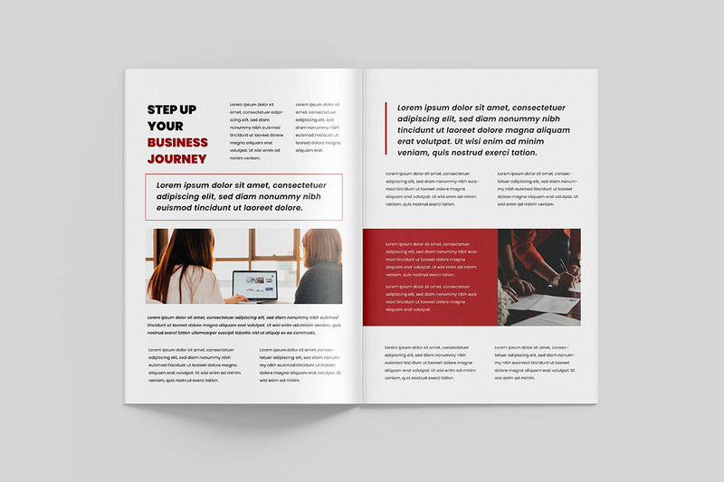Magazine Layout Business magazine Template - Features Image 6