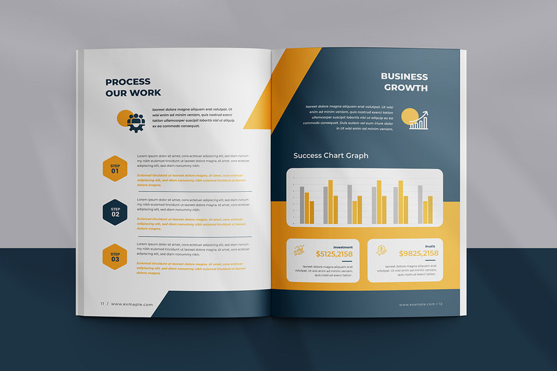 Clean Business Brochure Template - Features Image 6