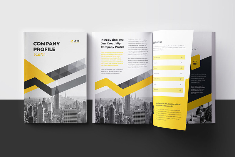 Creative Company Profile Template - Features Image 1