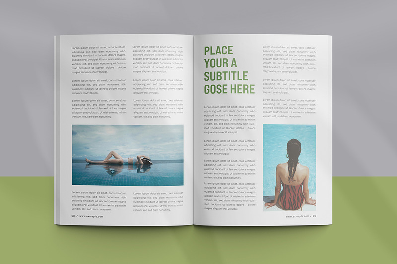 Travel eBook layout Template - Features Image 5