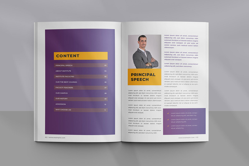 Education Brochure Template Design - Features Image 2