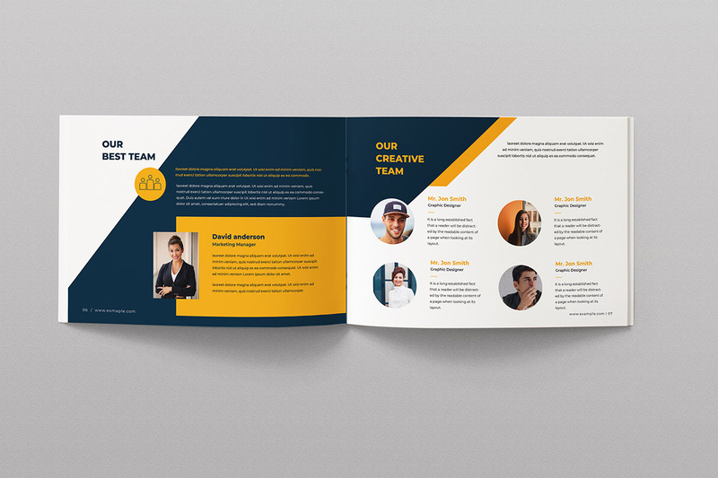 Landscape Brochure Template - Features Image 4