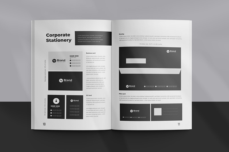 Brand Guidelines with Black Accents - Features Image 6