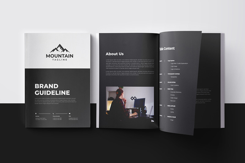 Brand Logo Guidelines Template - Features Image 1