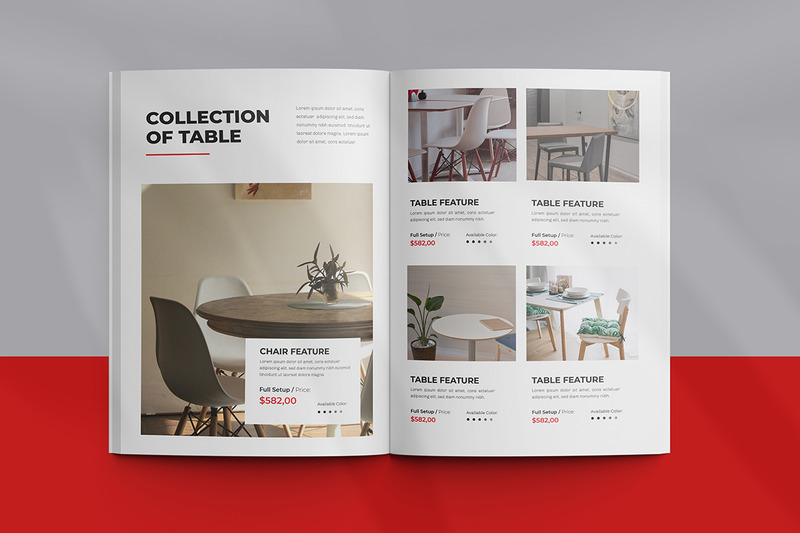 Product Catalog Layout Template Design TemplateMonster