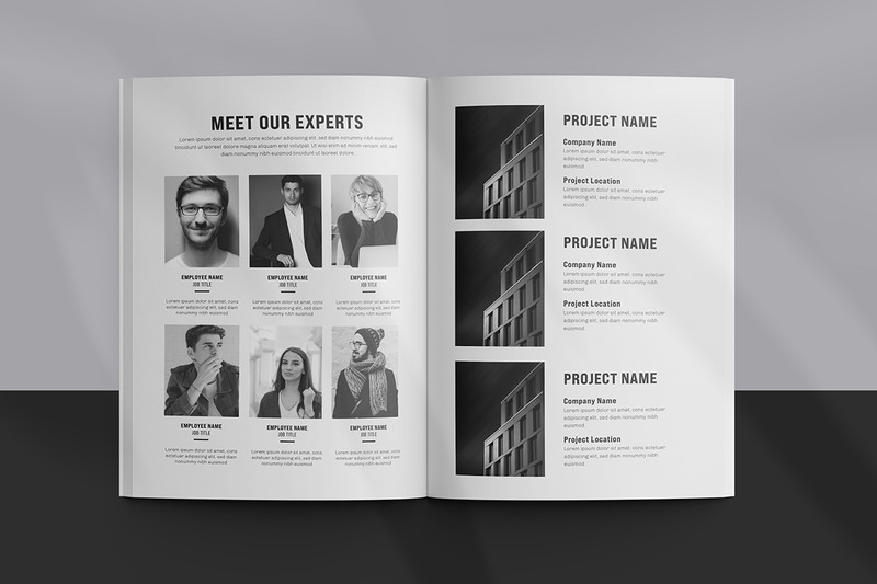 Architecture Portfolio or 12 Pages Architecture Portfolio Template - Features Image 6