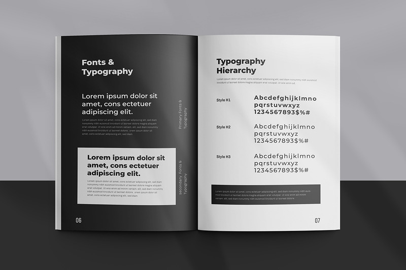 Brand Guidelines with Black Accent - Features Image 4