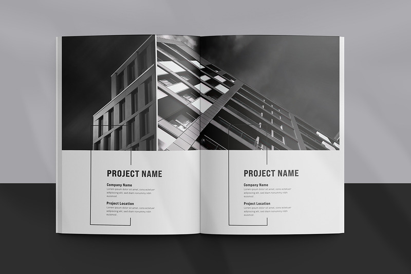 Architecture Portfolio Template or Portfolio Brochure layout - Features Image 5