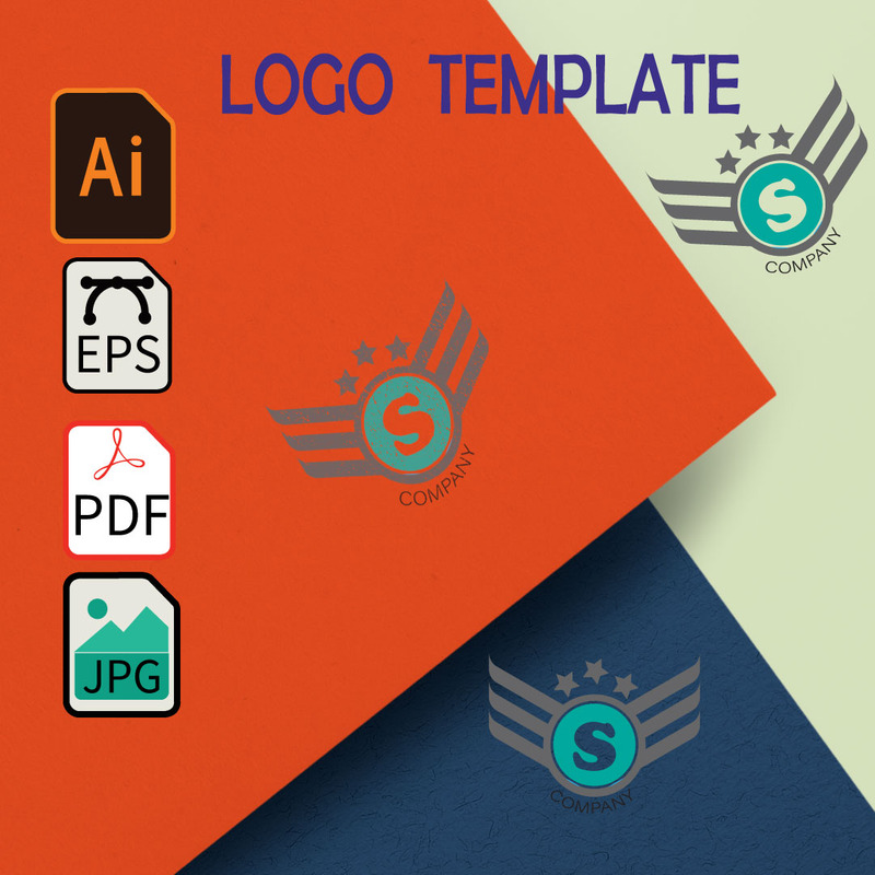 Design del logo aziendale, concetto di design vettoriale. - Caratteristiche Immagine 1